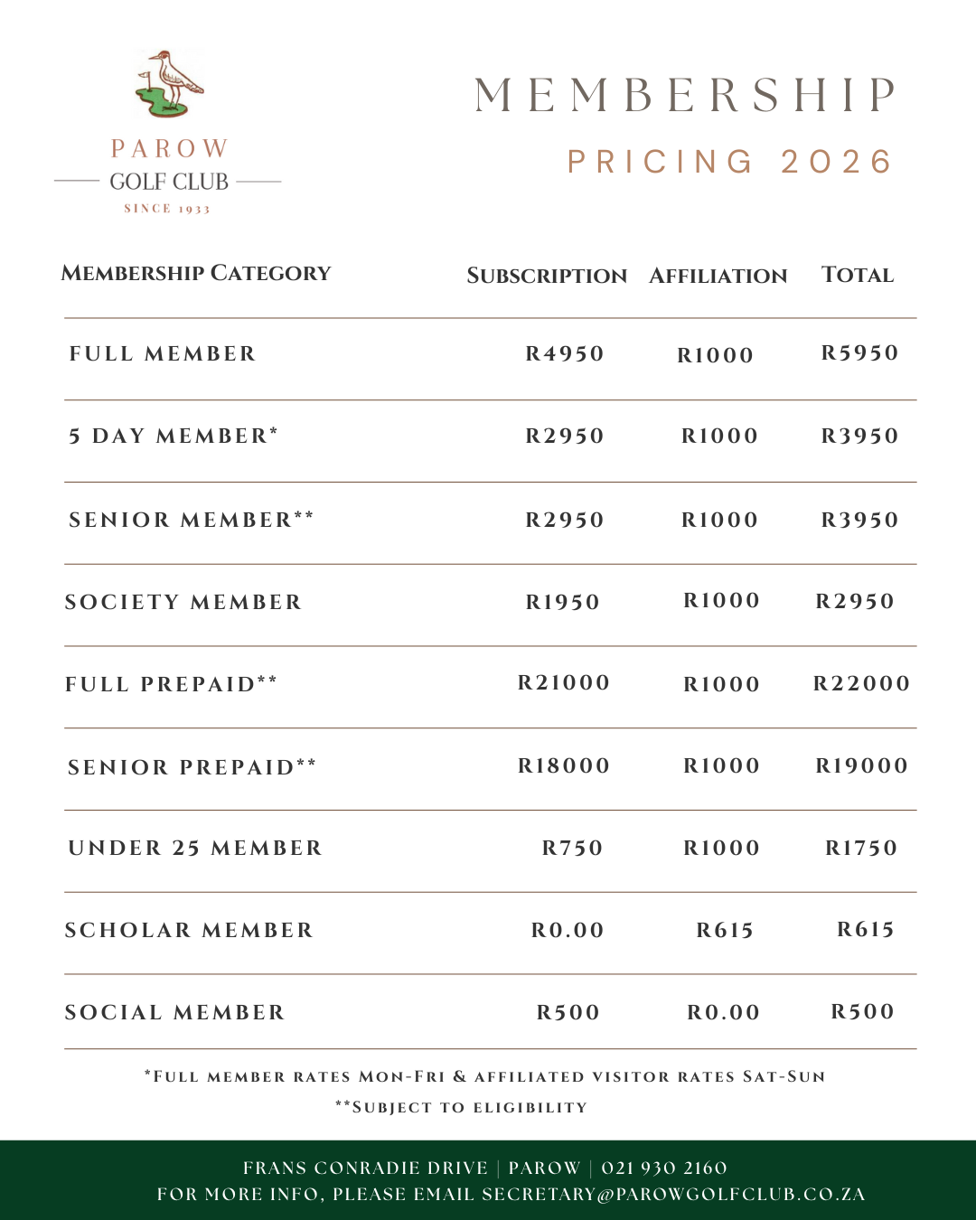 2026 Membership